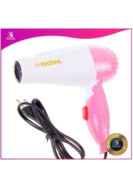 Nova Combo Of Mini Saç Kurutma Makinesi Plus Mini Saç Düzleştirici (Yurt Dışından)