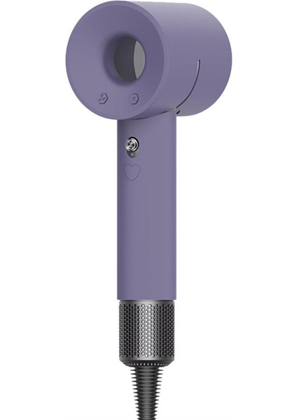 Namuny Saç Kurutma Makinesi Kılıfı Dyson Yumuşak Silikon Jel Taşınabilir Toz Geçirmez Koruyucu Cilt Kapak Saç Kurutma Makinesi Için-Mor (Yurt Dışından)