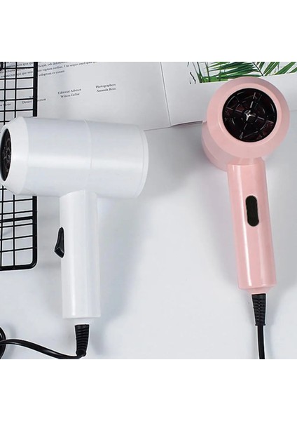 Yüksek Kaliteli PH-137A Kolay Bakım Kuaför Kurutma Soğuk Hava ve Turbo Kurutma Modlu Kompakt Saç Kurutma Makinesi (Grace Online Mart) (Yurt Dışından)