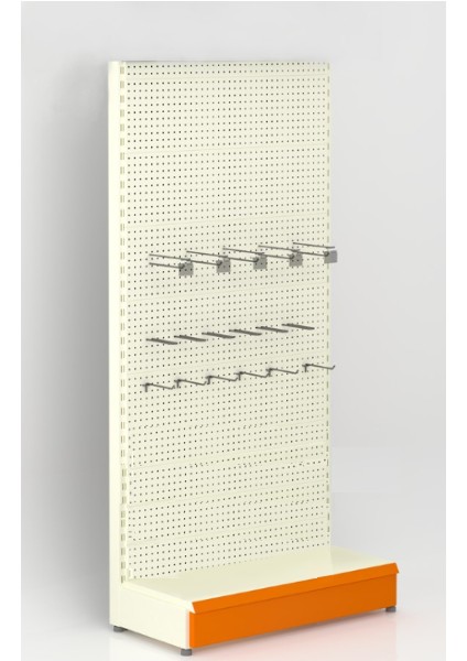 Hırdavat Rafı Duvar Ünitesi, Delikli Pano Rafı 95 CM-40A