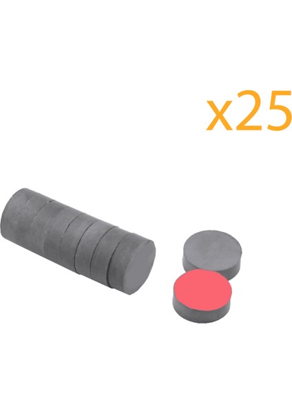 Yuvarlak Mıknatıs 25’li Paket 19910159525