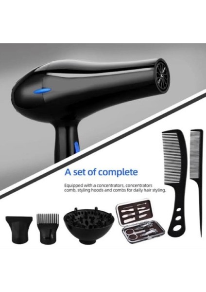 Hızlı Kurutma ve Pürüzsüz Görünüm Için 7000W Güçlü Saç Kurutma Makinesi (Yurt Dışından)