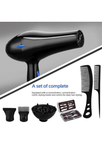 Hızlı Kurutma ve Pürüzsüz Görünüm Için 7000W Güçlü Saç Kurutma Makinesi (Yurt Dışından)