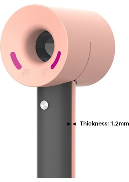 Saç Kurutma Makinesi Kılıfı Dyson Yumuşak Silikon Jel Taşınabilir Toz Geçirmez Koruyucu Cilt Kapak Saç Kurutma Makinesi Için-Siyah (Yurt Dışından) fiyatları