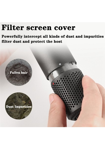 Dış Filtre Kapağı Dyson HD01 HD03 HD08 Saç Kurutma Makinesi Toz Geçirmez Süzgeç Filtre Net Parça Temizleyici Aksesuarları F (Yurt Dışından) fiyatları