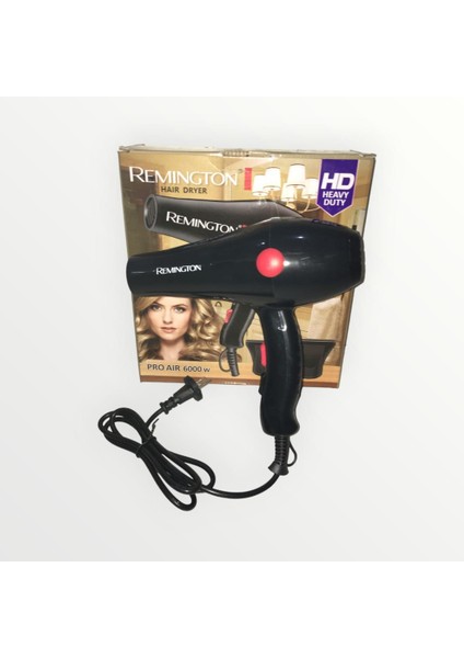 6000W Profesyonel Saç Kurutma Makinesi - Hızlı Kurutma, Keratin Koruması, 3'ü 1 Arada, Ayarlanabilir Isı ve Hızlar (Yurt Dışından)