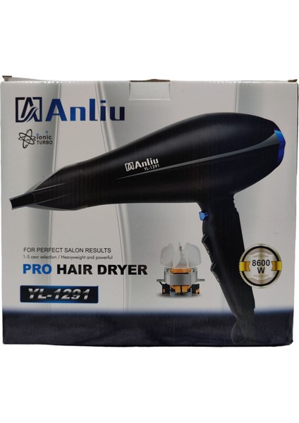 Electroginal Profesyonel Saç Kurutma Makinesi ve Rulo 2'si 1 Arada Multistyler Ticari Güzellik Salonu Saç Kurutma Makinesi (Yurt Dışından)