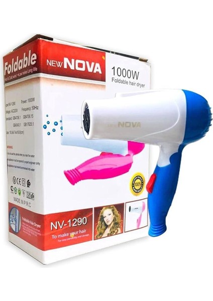 Saç Kurutmak Için Saç Kurutma Makinesi, Boys & Girls Saç Kurutma Makinesi, Nova Hiar Kurutma Makinesi (Yurt Dışından)