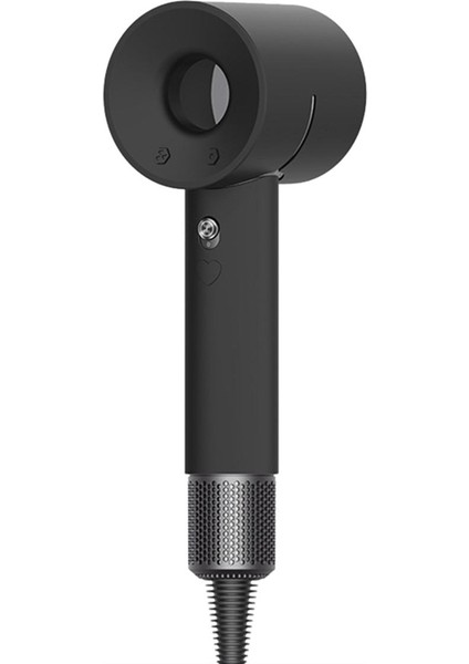 Xhhdqes Saç Kurutma Makinesi Kılıfı Dyson Yumuşak Silikon Jel Taşınabilir Toz Geçirmez Koruyucu Cilt Kapak Saç Kurutma Makinesi Için-Siyah (Yurt Dışından)