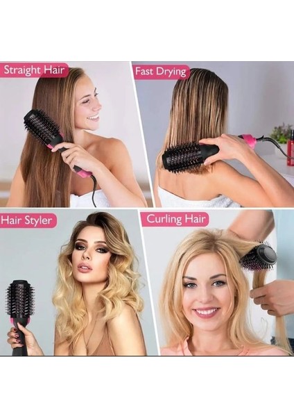 Tek Adımda Saç Kurutma Makinesi,volumizer Sıcak Saç Kurutma Makinesi Fırçası, Salon Negatif... (Yurt Dışından) modelleri