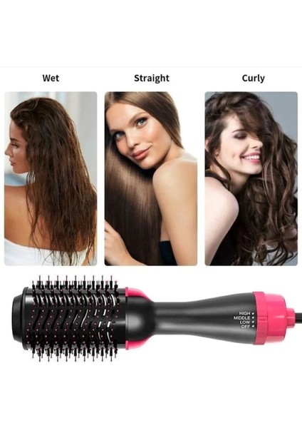 Tek Adımda Saç Kurutma Makinesi,volumizer Sıcak Saç Kurutma Makinesi Fırçası, Salon Negatif... (Yurt Dışından) fırsatları