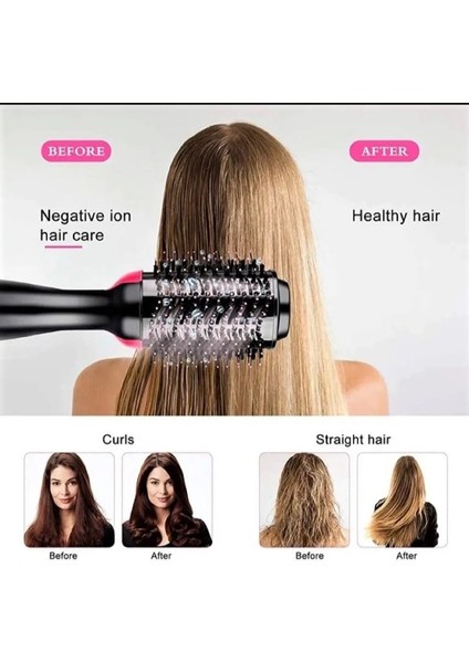 Tek Adımda Saç Kurutma Makinesi,volumizer Sıcak Saç Kurutma Makinesi Fırçası, Salon Negatif... (Yurt Dışından) indirimleri