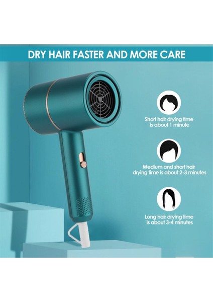 Saç Kurutma Makinesi - Profesyonel Iyonik Şık Mini Saç Kurutma Makinesi - Hızlı Soğuk ve Sıcak Kurutma - Ev, Salon, Seyahat Için Saç Şekillendirme - Kolay Saklama, Hafif ve Taşınabilir (Yurt Dışından) fırsatları
