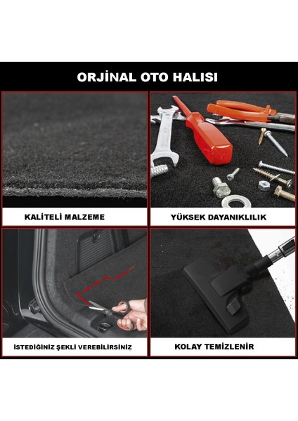 Objekt Auto Oto Halısı Bagaj Taban Döşeme Halısı Paspas Halısı fiyatları