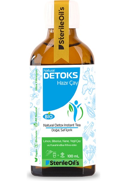 Natural Detoks Hazır Çay