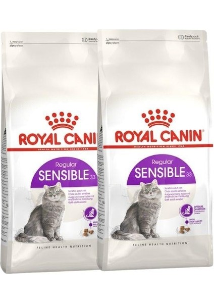 Royal Canin® Sensible 33 Hassas Yetişkin Kedi Maması 400 gr x 2 Adet