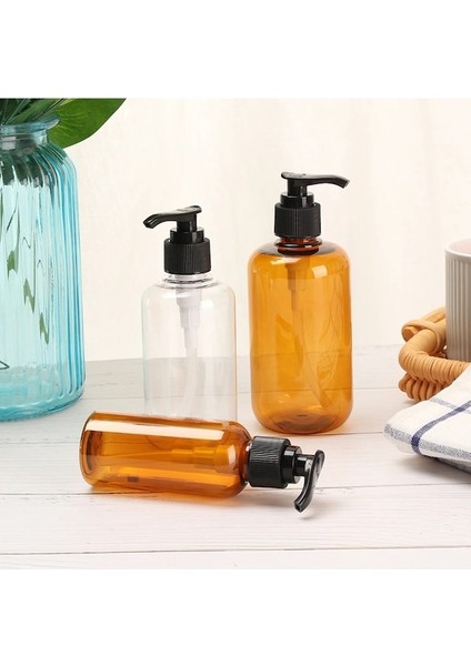 BROWN-100ML-100/200/300 ml Banyo Taşınabilir Sabunluklar Losyon Şampuan Duş Jeli Tutucu Sabunluk Boş Banyo Pompası Şişe Ev (Yurt Dışından) modelleri