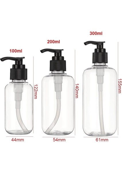 BROWN-100ML-100/200/300 ml Banyo Taşınabilir Sabunluklar Losyon Şampuan Duş Jeli Tutucu Sabunluk Boş Banyo Pompası Şişe Ev (Yurt Dışından) indirimleri