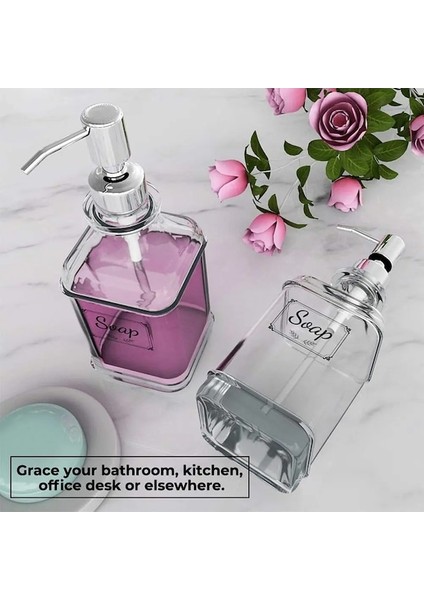 550ML-BANYO Mutfak Antika Kalın Cam Pres Tipi Ayrı Şişe Sabunluk Sıvı Köpük Makinesi Yıkama El (Yurt Dışından) indirimleri