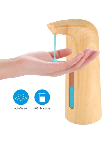 Hafif Maun-Sabunluk Pompası Otomatik Sıvı Sabunluk Kızılötesi Akıllı Sensör Fotoselli Köpük Şampuan Dispenserleri Mutfak Banyo Için (Yurt Dışından)