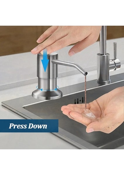 1 M Siyah Mutfak Lavabo Paslanmaz Çelik Sabunluk Uzatma Tüpü Kiti Sıvı Sabunluk Banyo Losyon Deterjan El Basın Pompaları (Yurt Dışından) fiyatları