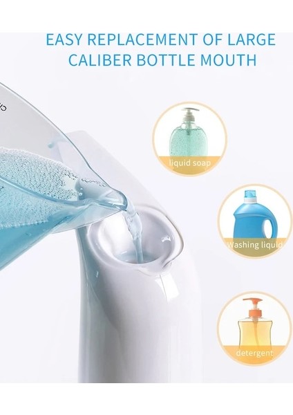 Siyah-Otomatik Sıvı Sabunluk Elektrikli Fotoselli Kızılötesi Sensörlü Sabunluk Mutfak Bulaşık Sıvı Otomatik El Sabunu Dispenseri (Yurt Dışından) fırsatları