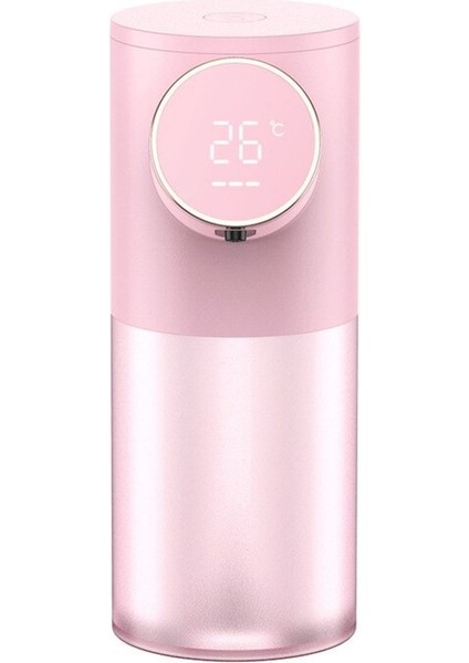 F-Dokunmatik Otomatik Köpük Sabunluk El Dezenfektanı Dispenseri USB Şarj Sıcaklık Göstergesi Dispenseri Dezenfektan Makinesi (Yurt Dışından)