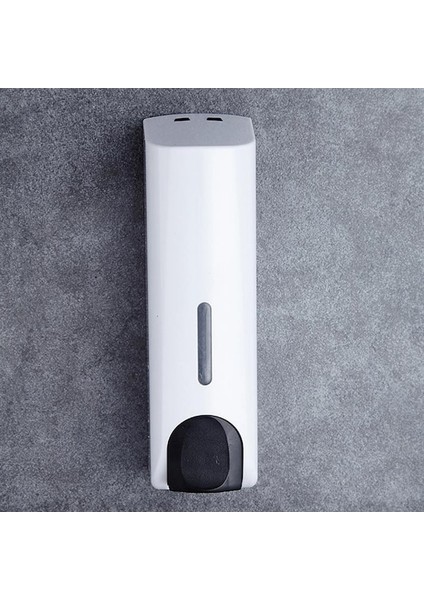 White-1pc Duvara Monte Losyon Şişe Dispenseri Banyo Basma Düğmesi Sabun Şişesi Şampuan Şişesi Ev Için El Siyah (Yurt Dışından)