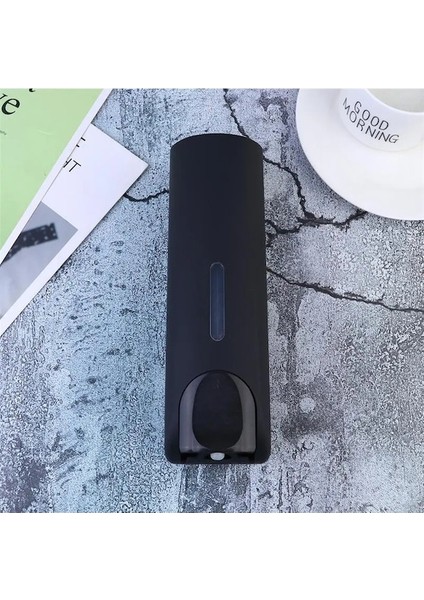 White-1pc Duvara Monte Losyon Şişe Dispenseri Banyo Basma Düğmesi Sabun Şişesi Şampuan Şişesi Ev Için El Siyah (Yurt Dışından) fiyatları