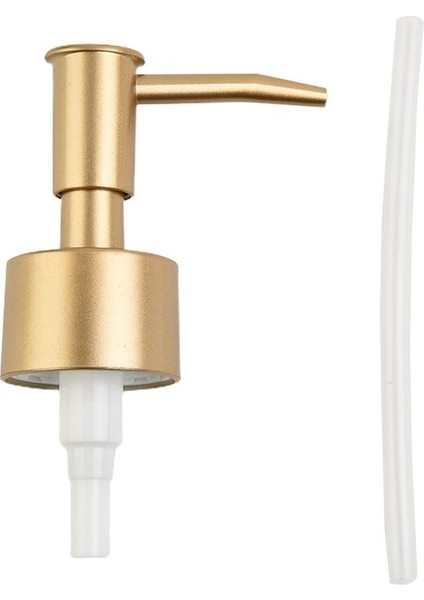 Mat Altın-Dıy Dağıtıcı Pompası Sabun Şişesi Kafası El 28/400 Konu Standart Sıvı Pompaları Için Yedek Sabun Losyon Dağıtıcı Pompası (Yurt Dışından)
