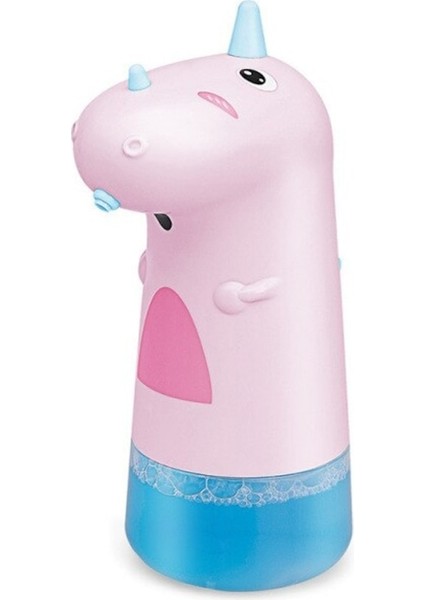 Pil Pembe-Otomatik Köpük Sabunluk Şarj Akıllı Sensör Çocuk El Yıkama Cihazı Banyo Dokunmatik Olmayan Sıvı Sabunluk (Yurt Dışından)