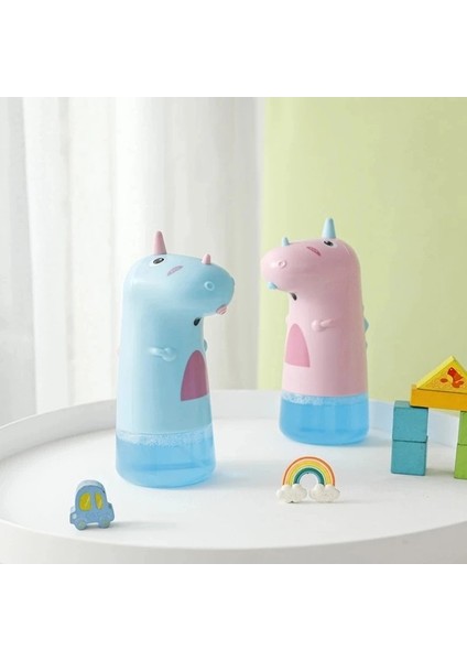 Pil Pembe-Otomatik Köpük Sabunluk Şarj Akıllı Sensör Çocuk El Yıkama Cihazı Banyo Dokunmatik Olmayan Sıvı Sabunluk (Yurt Dışından) modelleri