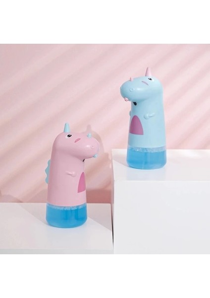 Pil Pembe-Otomatik Köpük Sabunluk Şarj Akıllı Sensör Çocuk El Yıkama Cihazı Banyo Dokunmatik Olmayan Sıvı Sabunluk (Yurt Dışından) fırsatları