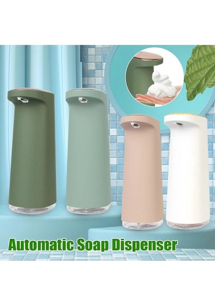 Beyaz USB Şarj Edilebilir Banyo Mutfak Köpük Sıvı Sabunluk Köpük Fotoselli 450 ml Otomatik El Ücretsiz Taşınabilir (Yurt Dışından) fiyatları