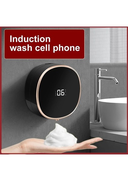 Beyaz-Otomatik Sabunluk Duvara Montaj Otomatik Köpük Sabunluklar Elektrikli Kızılötesi Sensör Köpük Makinesi Sıvı Dağıtımı (Yurt Dışından) fiyatları