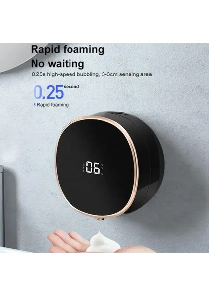 Beyaz-Otomatik Sabunluk Duvara Montaj Otomatik Köpük Sabunluklar Elektrikli Kızılötesi Sensör Köpük Makinesi Sıvı Dağıtımı (Yurt Dışından) modelleri
