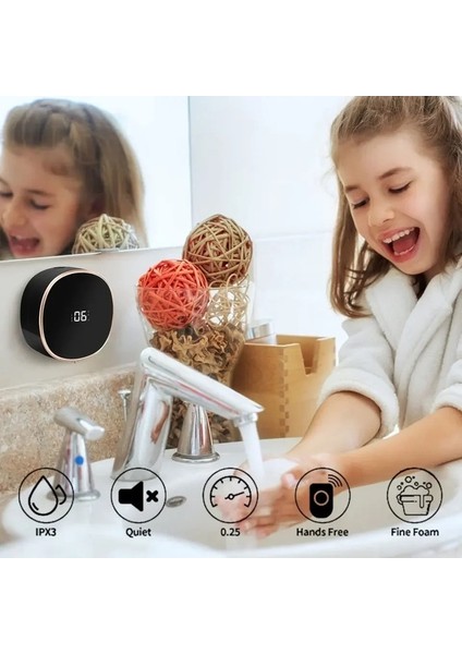 Beyaz-Otomatik Sabunluk Duvara Montaj Otomatik Köpük Sabunluklar Elektrikli Kızılötesi Sensör Köpük Makinesi Sıvı Dağıtımı (Yurt Dışından) fırsatları