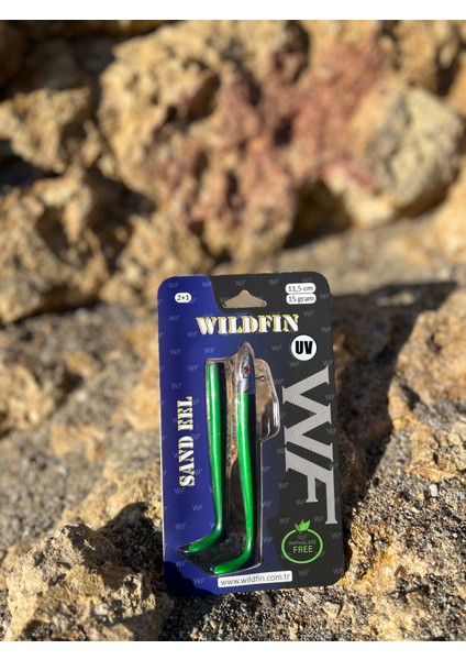 Wildfin Sand Eel Blurry 2+1 15 gr