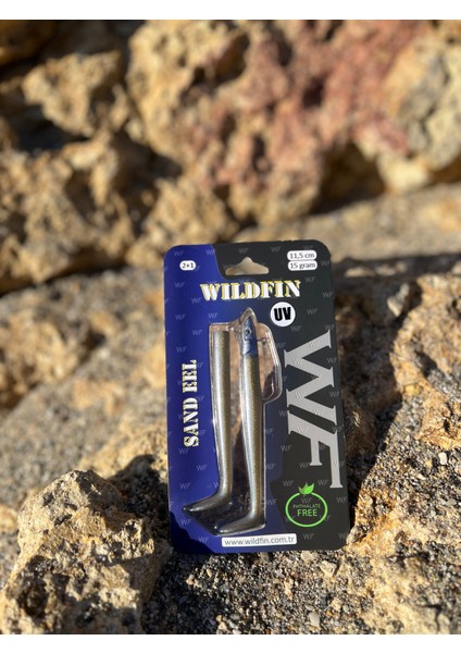 Wildfin Sand Eel Sandy 2+1 15GR