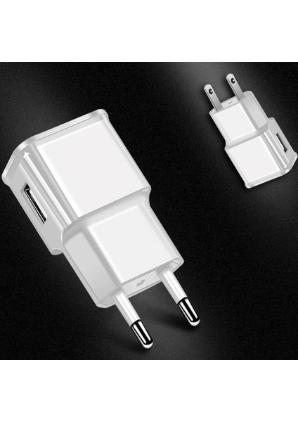 Seyahat Taşınabilir Ab/abd Tak 5V Tek USB Telefon Şarj Cihazı Android Için Güç Adaptörü (Yurt Dışından)