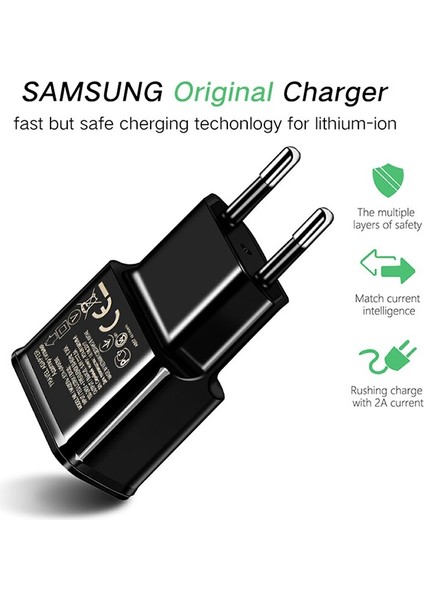 15W Şarj Cihazı Samsung Adaptif Hızlı Şarj 5V3A Güç Adaptörü USB 3.0 Tip C Veri Kablosu Galaxy S10 S20 Not 8 9 10 A50 A70 (Yurt Dışından) fiyatları