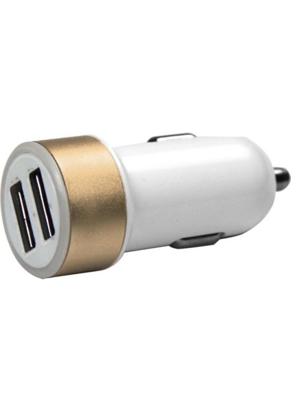 Telefon Için Çift USB Bağlantı Noktaları 5V 2.4A Araç Hızlı Şarj Şarj Adaptörü (Yurt Dışından)