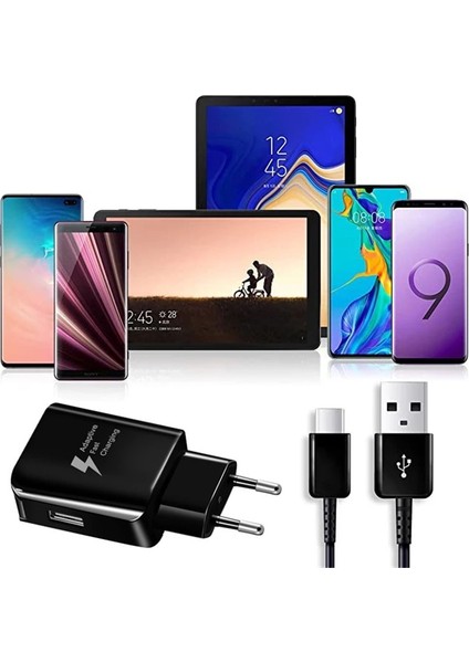 Süper Hızlı Şarj Cihazı Cargador Samsung S21 Not 20 10 A70 Ab Abd Güç Adaptörü Galaxy NOTE20 S20 A90 A80 S10 5g C Tipi Kablo (Yurt Dışından)