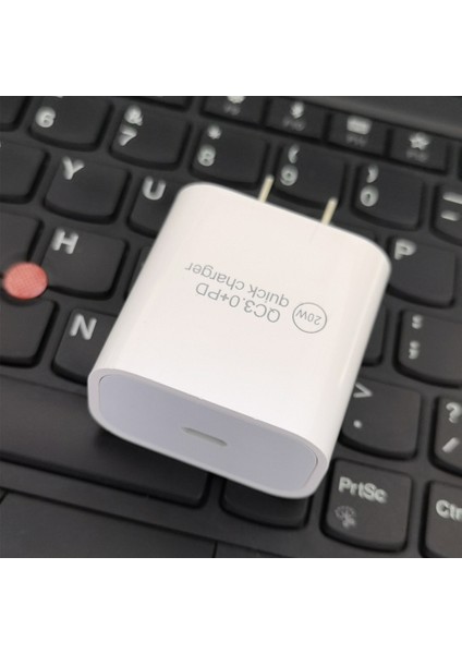 20W Hızlı Şarj Pd USB C Şarj Cihazı Apple iPhone 13 Pro 12 11 8 14 ipad Ab Güç Adaptörü Abd Tak Pd Şarj Tipi C Bağlantı Noktası Kablosu (Yurt Dışından)