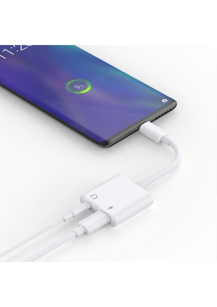 Ses Adaptörü Usb-C'den Usb-C'ye + 3,5 mm Ikisi Bir Arada Ses Adaptörü Tpe Kablosu (Yurt Dışından) modelleri