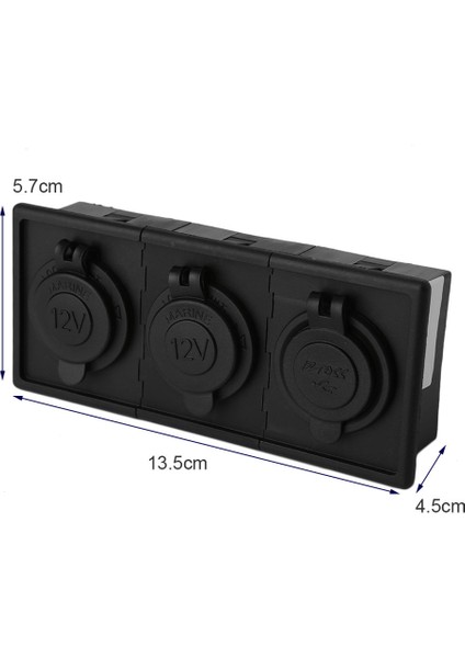Evrensel 2. Nesil USB Şarj Cihazı + Güç Kaynağı Soketi + Montaj Çerçevesi Seti (Yurt Dışından) modelleri