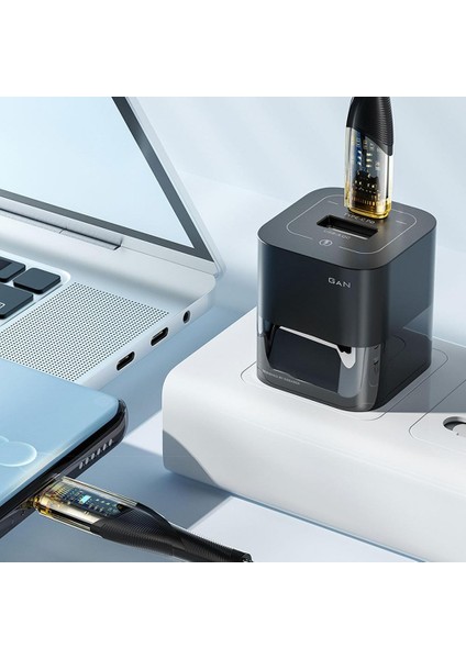 Pd 100W USB C USB Tip C Kablo Şeffaf Tel Macbook Dizüstü Bilgisayar Için Usb-C Şarj Cihazı Hızlı Şarj Cep Telefonu Şarj Kablosu (Yurt Dışından) fiyatları