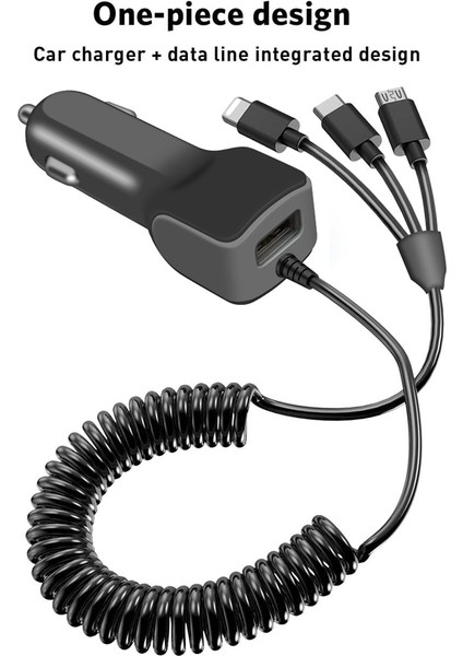 Tip-C Şarj Cihazı Araba Için Android Için Hızlı Hızlı Şarj Kablosu ile iphone Için USB Araç Telefonu Şarj Cihazı Samsung Xiaomi Redmi Not 7 (Yurt Dışından) fırsatları
