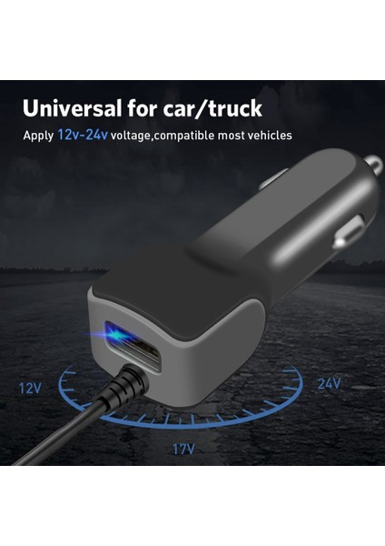 Tip-C Şarj Cihazı Araba Için Android Için Hızlı Hızlı Şarj Kablosu ile iphone Için USB Araç Telefonu Şarj Cihazı Samsung Xiaomi Redmi Not 7 (Yurt Dışından) indirimleri