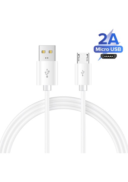 Mikro USB Kablosu 2A 3A Hızlı Şarj Kabloları USB Şarj Cihazları 0.25 M 1 M 1.5 M 2 M 3 M Samsung Xiaomi Huawei Mp3 Android Akıllı Telefonlar (Yurt Dışından)